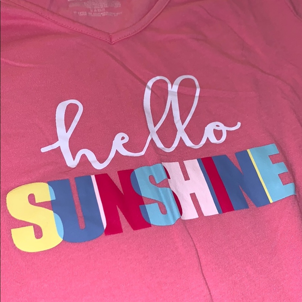 Pink Sleeping Shirt